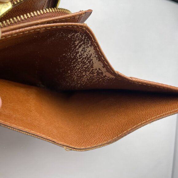 Louis Vuitton Vintage (1999) Monogram Porte-Monnaie Tresor Wallet - Preowned - Picture 12 of 15